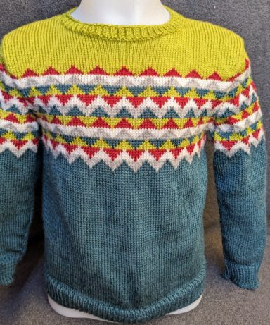 Pull enfant laine acrylique